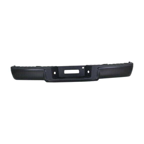 For Ford F-150 2006 2007 2008 Step Bumper Assembly | Rear | Styleside | With Powder Coated Black | Primed | Replacement For FO1103141