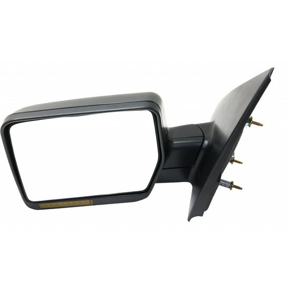 For Ford F-150 2007 2008 Door Mirror Driver Side | Power | Heated | w/ Signal Indicator | Textured | Replacement For 8L3Z7683FA | FO1320321