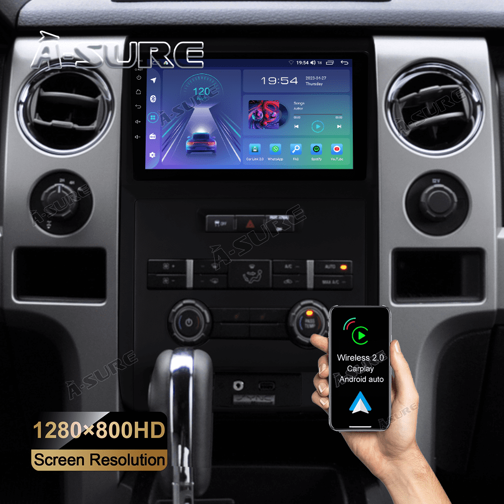 DAB wireless Carplay en Android auto navigatie | Toyota Yaris 2014-2019
