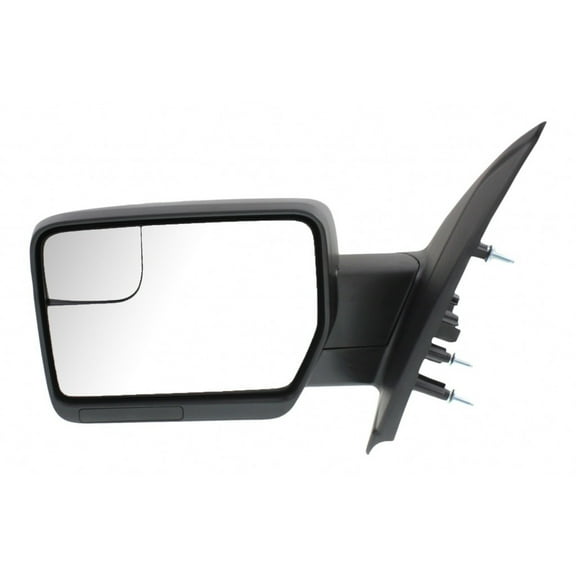 For Ford F-150 2011 12 13 2014 Door Mirror Driver Side | Power | Non-Heated | Textured Black | Replacement For BL3Z-17683-HA | FO1320404