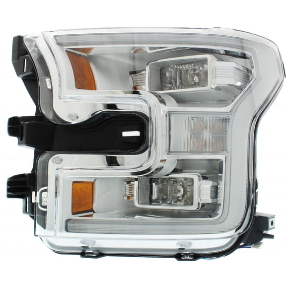 For Ford F-150 2015 2016 2017 Headlight Assembly Driver Side | Extended/Crew | LED | CAPA | FO2502344, FO2502344C | 191275407226, FL3Z13008F