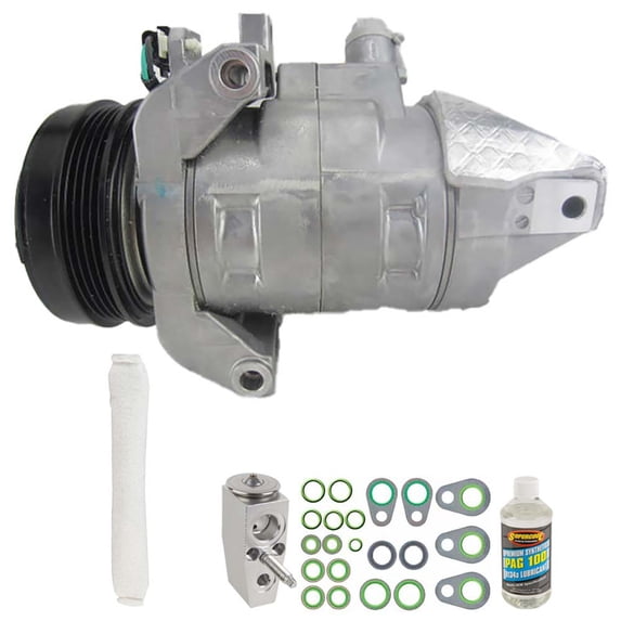 For Ford F-150 2015 2016 OEM AC Compressor w/ A/C Repair Kit - BuyAutoParts