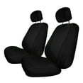 thumbnail image 1 of For Ford F-150 2015-2024 & F-250 F-350 F450 2017-2022 FH Group Neoprene Custom Fit Truck Car Seat Covers 1st Row - Black, 1 of 5
