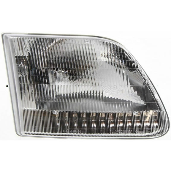 For Ford F-150 Headlight Assembly 2001 2002 2003 Passenger Side DOT FO2503139 Trim: Lariat; LIGHT DUTY ; XL; LIGHT DUTY ; XLT; LIGHT DUTY