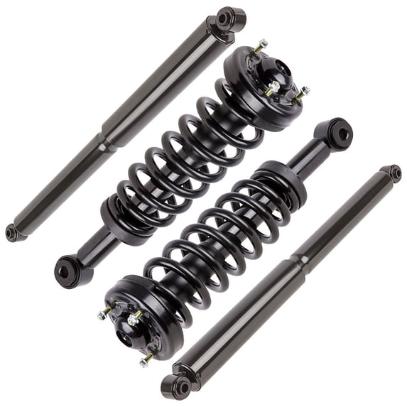 For Ford F-150 & Lincoln Mark LT Front Rear Strut Spring & Shocks