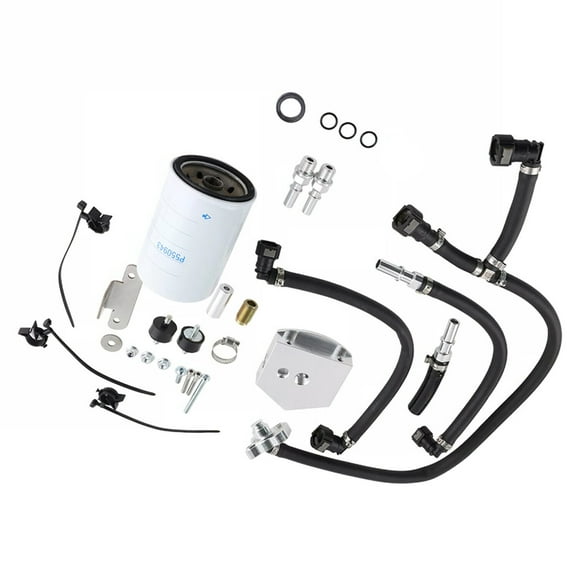 For Ford F-250 F-350 F-450 F-550 6.7L Powerstroke Disaster Prevention Bypass Kit Quick Connect Lines