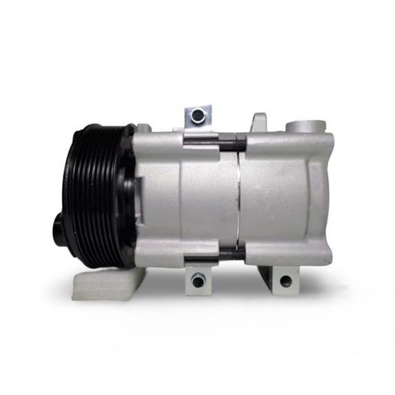 For Ford F-250/F-350 Super Duty 1999-2007 A/C Compressor | 8 Pully Wheel Grooves | 2 Pin Connector | 2 O-rings | Replacement For 4L3Z19703AC