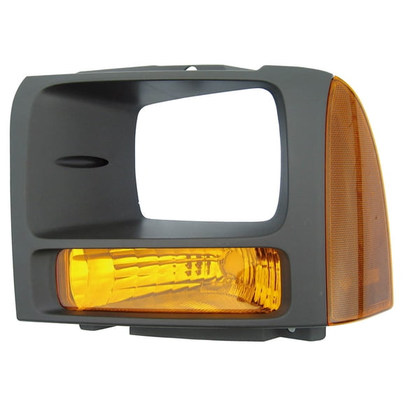 For Ford F-250 F-350 Super Duty 2006 2007 Left Parking Light Lens Housing - BuyAutoParts
