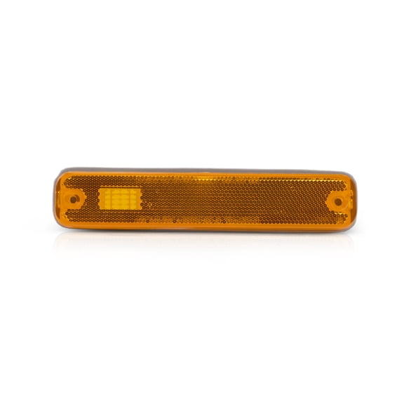 For Ford F-Pickup 73-79/Bronco 1978-79 Front Side Marker Light Assembly Unit Driver OR Passenger Side | Single Piece | Amber FO2550101