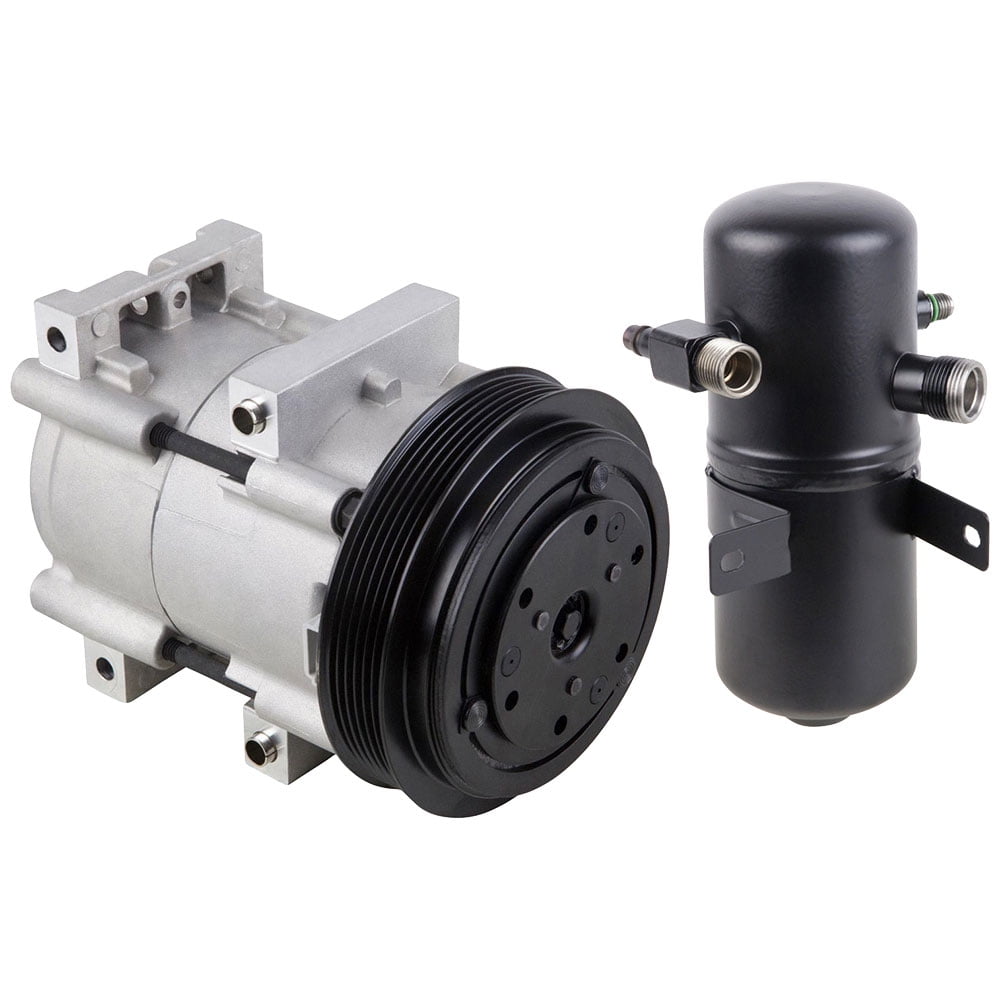 For Ford F Super Duty F-150 F-250 F-350 F53 AC Compressor w/ A/C Drier ...