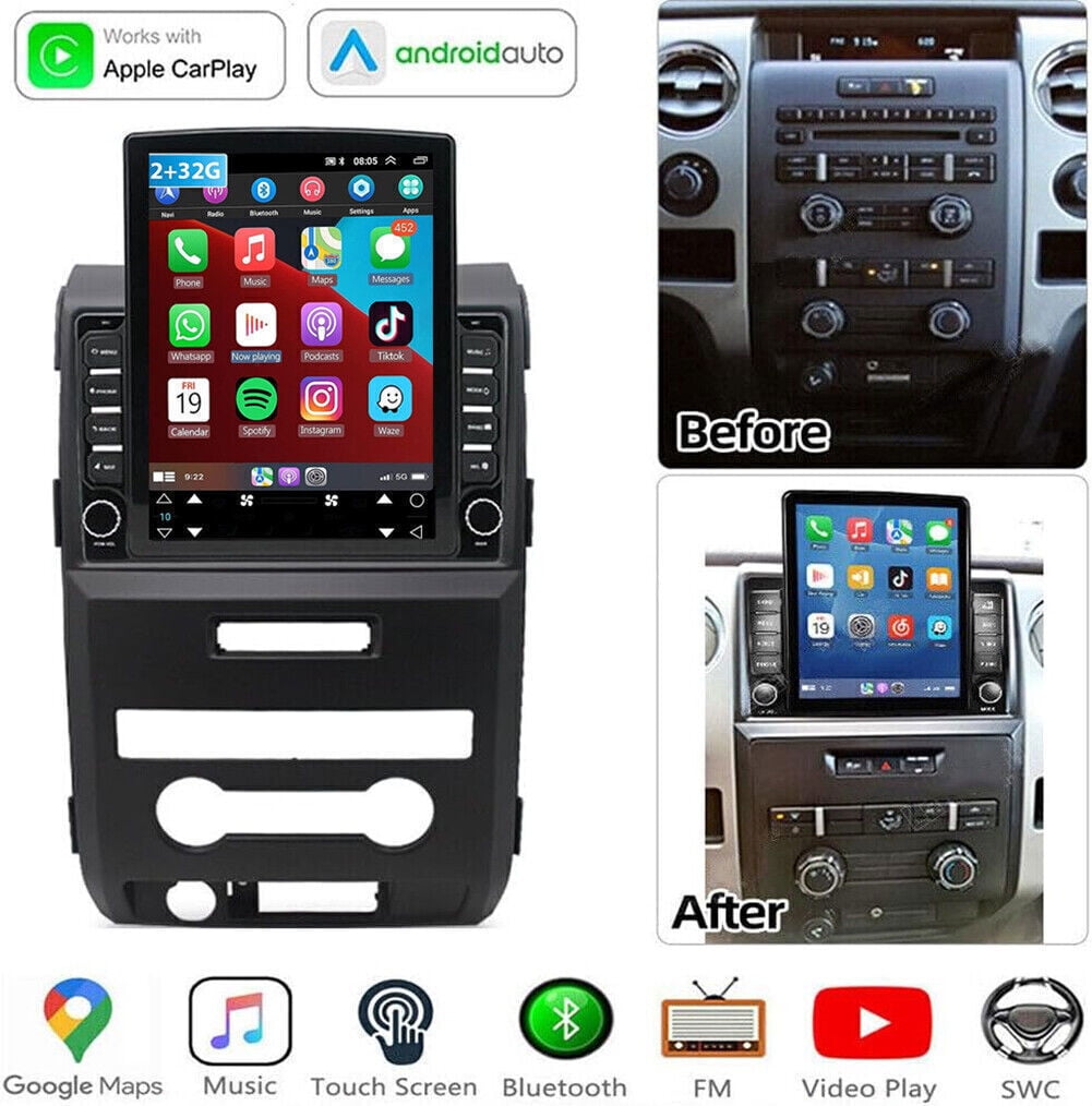 LICHENGTAI Car Stereo Fit for Ford Fiesta 2009-2017 with Wireless