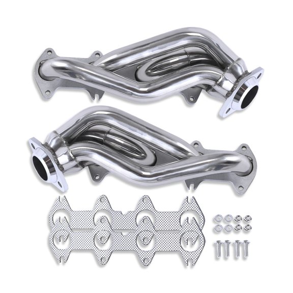 For Ford F150 5.4L 330 V8 2004-2010 Stainless Steel Exhaust Headers Shorty