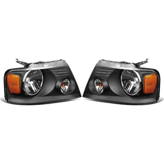 For Ford F150 Headlight Assembly 2006 2007 2008 Pair Driver and Passenger Side For FO2502247 | 7L3Z 13008 HA