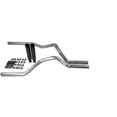 thumbnail image 1 of For Ford F150 Truck 15-20 2.5" Dual Truck Exhaust Kits No Muffler Black Clamp T, 1 of 4