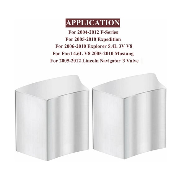 For Ford F250-350-450 4.6L 5.4L 6.8L 3V Cam Phaser Delete Lockout Aluminum Block