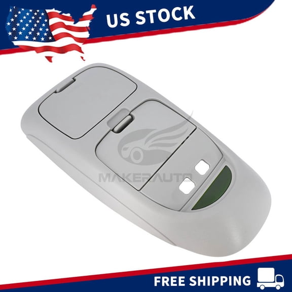 For Ford F250 F350 F450 F550 Super Duty 2002-2004 Gray Overhead Console