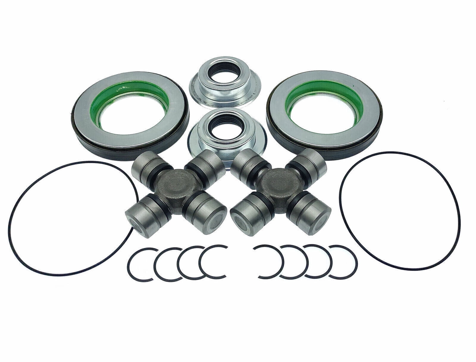For Ford F250 F350 Super duty 2005-14 Front Axle Seal And Greasable U Joint Kit