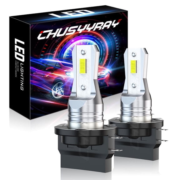 For Ford Fiesta 2011-2013 - 2x LED H11B Headlight Bulbs Hi/Lo Beam 6000K White