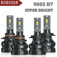thumbnail image 1 of For Ford Fiesta 2011-2019 Front LED Headlight High/Low Beam Bulbs 6000K White, 1 of 12