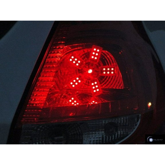 Ford Fiesta White LED Spider Tail Lamp Custom Light Bulbs