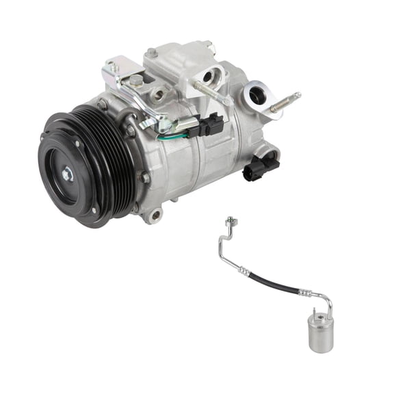 For Ford Flex 2014 2015 2016 OEM AC Compressor w/ A/C Drier - BuyAutoParts
