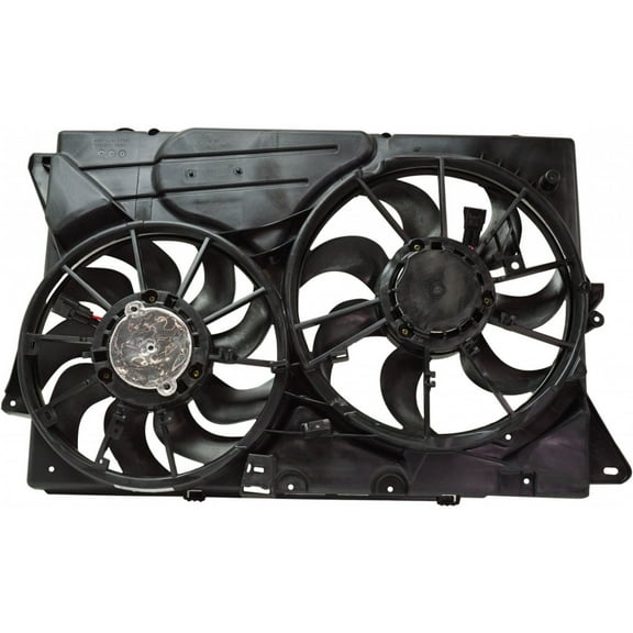 For Ford Flex A/C Radiator Fan Assembly 2013 14 15 2016 3.5L Engine / Turbo Engine For FO3115202 | DA8Z 8C607 B