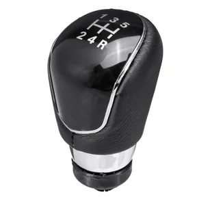 For Ford Focus 2 MK2 FL MK3 MK4 MK7 for Mondeo Kuga for Fiesta for Galaxy PU leather Gear Shift Knob 5 Speed 6 Speed Manual