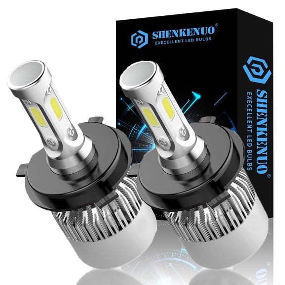 For Ford Focus 2000 2001 2002 2003 2004 LED Headlight Bulbs 9003 H4 High and Low Beam 2pcs