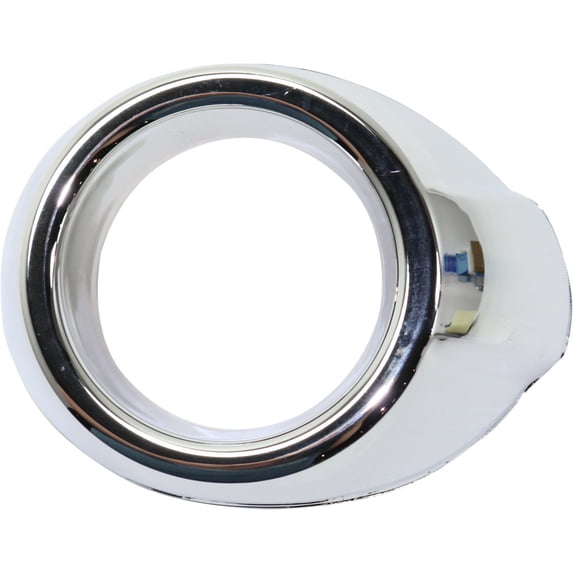 For Ford Focus 2012 2013 2014 Fog Light Trim Driver Side | Front | Chrome | With Fog | Replacement For FO1038117 | CP9Z17E811C