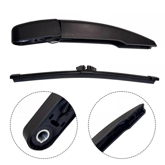 For Ford For Bronco Sport 2021 - 2024 M1Pz-17526-C Car Rear Window Wiper Cover Trim Tail Windshield Wiper Arm Blade Frame Access