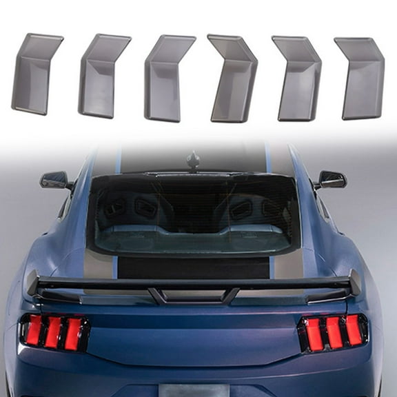 For Ford For Mustang 2024 2025 Smoked Taillight Cover Tail Light Lamp Guard Trim