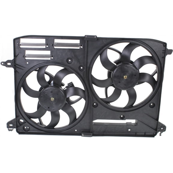 For Ford Fusion Cooling Fan Assembly for Radiator / A/C Condenser 2013 14 15 2016 Turbo 1.6L For FO3115196 | DG9Z 8C607 B