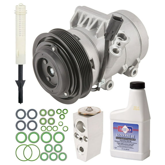 For Ford Fusion & Mercury Milan AC Compressor w/ A/C Repair Kit - BuyAutoParts