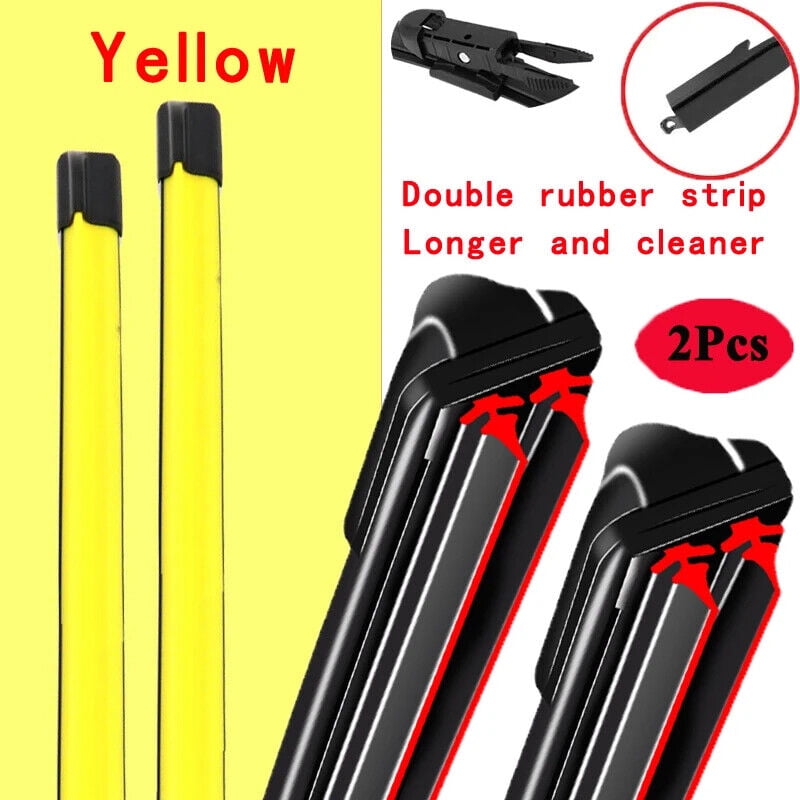 For Ford Fusion USA 2ND 2012-2023 Car Brush Double Rubber Windshield