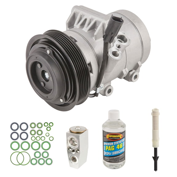 For Ford Fusion and Mercury Milan 2007-2009 AC Compressor w/ A/C Repair Kit - BuyAutoParts