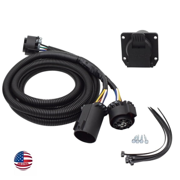 For Ford HC3Z-15A416-A In Bed Trailer Wiring Harness 17-22 F250-F550 Super Duty