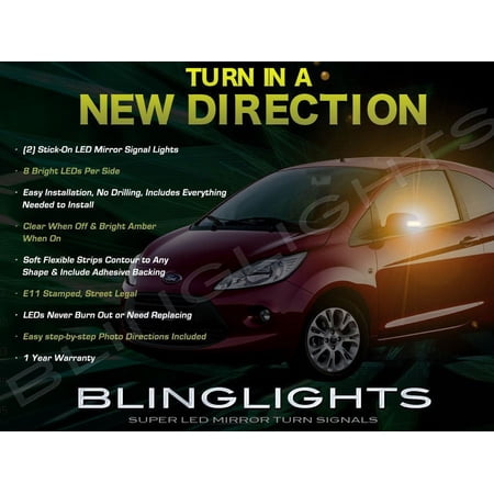 For Ford Ka LED Side View Mirror LED Turn Signalers Lights