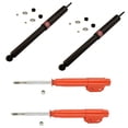 thumbnail image 1 of For Ford Mustang 1987-1993 Front Rear Shock Strut Spring Set - BuyAutoParts, 1 of 5