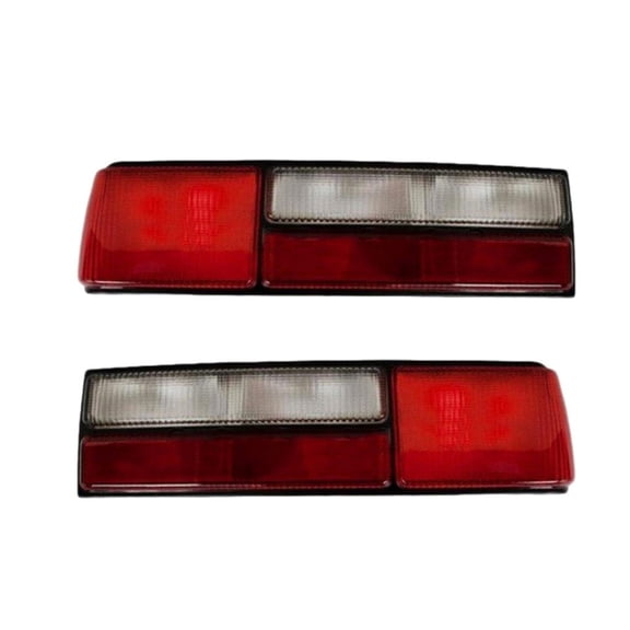 For Ford Mustang 1990 91 92 1993 Tail Light Driver and Passenger Side | Pair | Combination Type | E7ZZ13405A, E7ZZ13404A | FO2800168, FO2801168