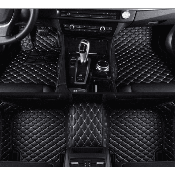 For Ford Mustang 1994-2024 Car Floor Mats Custom Front&Rear Auto Carpets Liners