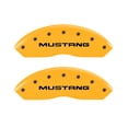 thumbnail image 1 of MGP 4 Caliper Covers Engraved Front Mustang Rear Sn95/Gt Yellow Finish Black Char 2001 Ford Mustang, 1 of 4