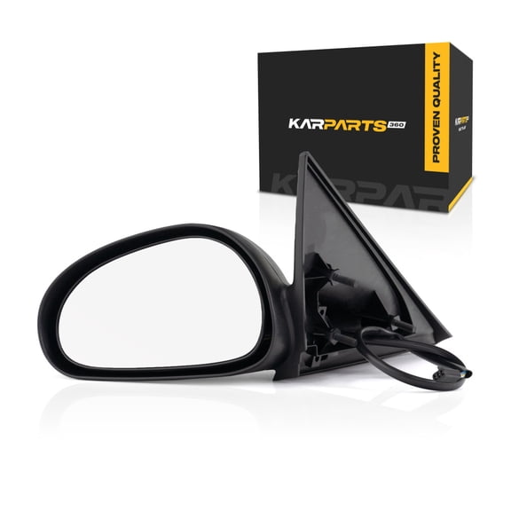 For Ford Mustang 2003 2004 Door Mirror Driver Side | Textured | Power | Non-Heated | Base/GT/Mach 1 Model | Replacement For XR3Z 17682 BA | FO1320171