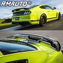 For Ford Mustang 2015-2021 GT500 Style Rear Trunk Spoiler Wing High Quality Car Rear Spoiler Exterior Part Car Accessories