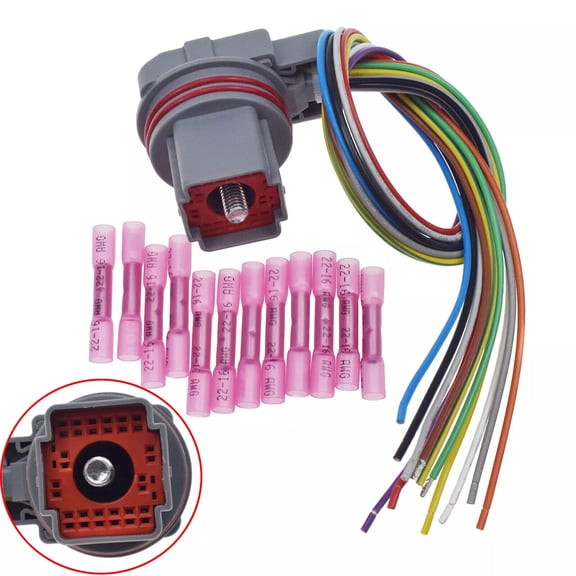 For Ford Mustang Explorer 5R55S 5R55W Shift Solenoid Wire Harness Pigtail Plug