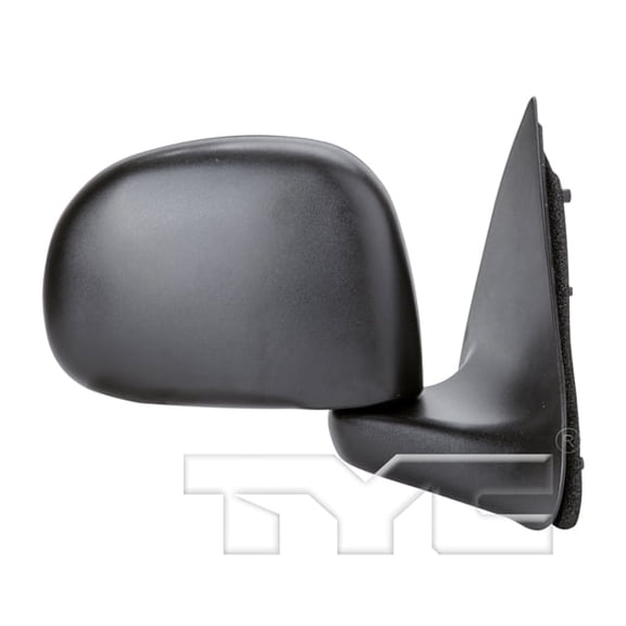 TYC 3030211 Passenger Side Manual Replacement Mirror Black Finish For 19972004 Ford F150 and 1997 Ford F350