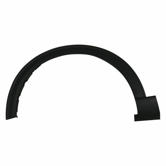 For Ford Police Interceptor Utility 2020 2021 Driver Side Wheel Arch Trim | Front | CAPA Certified | Carbon Black | FO1290139 | LB5Z16039AA