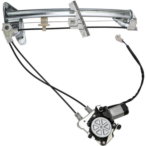 For Ford Probe 1989 1990 1991 1992 Front Left Driver Side Window Regulator w/ Motor - BuyAutoParts