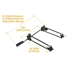 For Ford Ranger 1983-2011 Suspension 4 Link Kit Rear Four Link Bar Weld-on