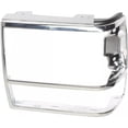 thumbnail image 1 of For Ford Bronco 1990 Headlight Bezel Driver Side | Chrome/Black/Silver | FO2512113 | F2TZ13064H, 1 of 5