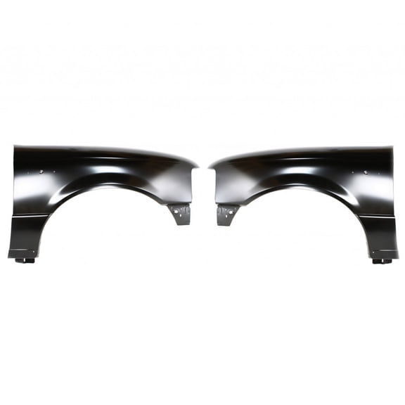 For Ford Ranger 1999 2000 2001 2002 2003 Fender Driver and Passenger Side | Pair | CAPA | FO1240195, FO1241195 | 1L5Z16006BA, F87Z16005AA